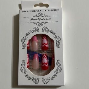 Various 24 piece do it yourself Natural 2 minute manicure Nail sets